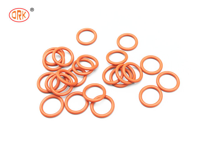 Cấp thực phẩm ShoreA 20-95 Độ cứng Silicone O Ring Màu trong mờ