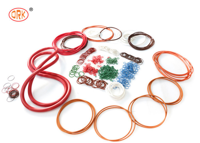 Kích thước khác nhau Màu sắc NBR EPDM FKM AEM AS568 Vòng chữ O cao su màu cho Turbo