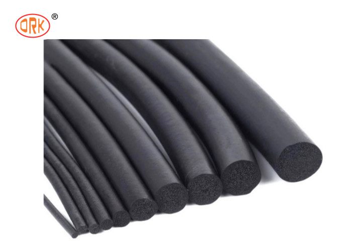 Nhà sản xuất Đen EPDM Xốp cao su bọt silicone Sponge Strips O Ring Cordon cao su
