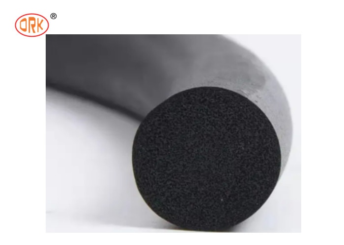 Nhà sản xuất Đen EPDM Xốp cao su bọt silicone Sponge Strips O Ring Cordon cao su