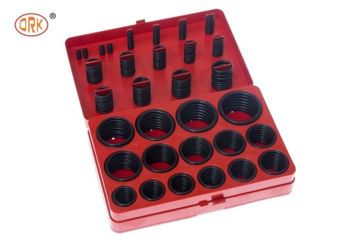Đen 382 chiếc Nhẫn NBR O chống rò rỉ màu xanh đỏ Bộ dụng cụ vòng chữ O màu vàng cho xe tải