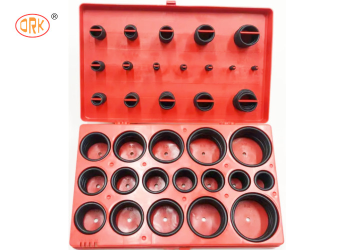 Đen 382 chiếc Nhẫn NBR O chống rò rỉ màu xanh đỏ Bộ dụng cụ vòng chữ O màu vàng cho xe tải