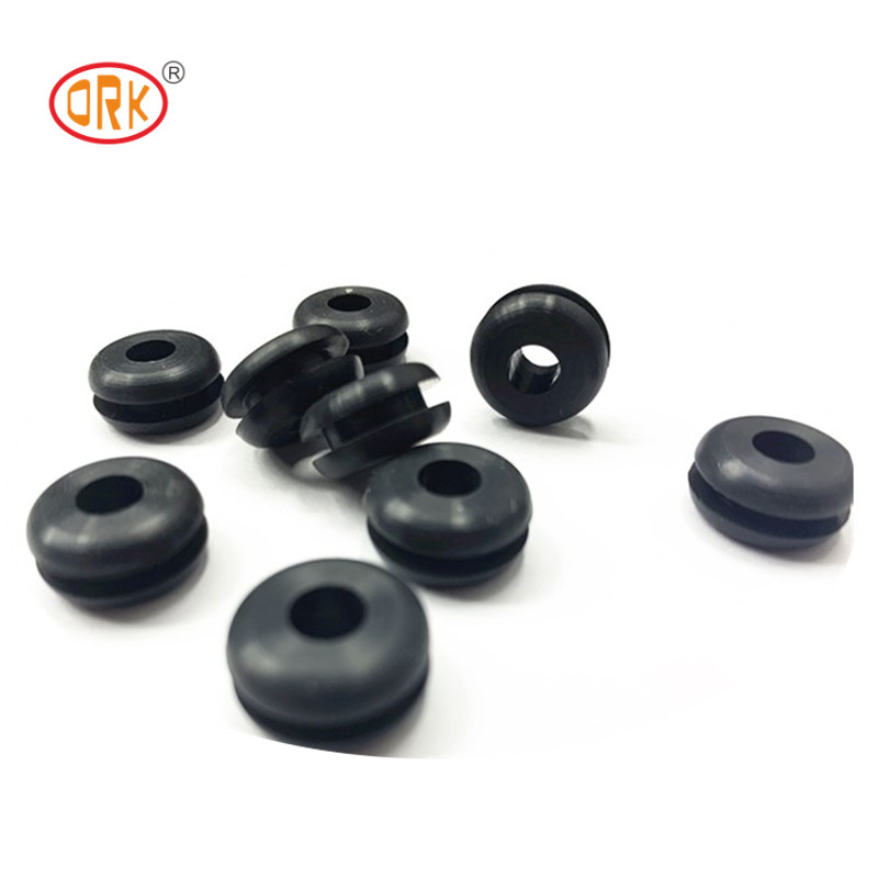 Phòng chống nhiệt tùy chỉnh Đen silicone cao su lỗ Grommets cắm / cáp cao su Grommet nhẫn cho phụ tùng xe hơi