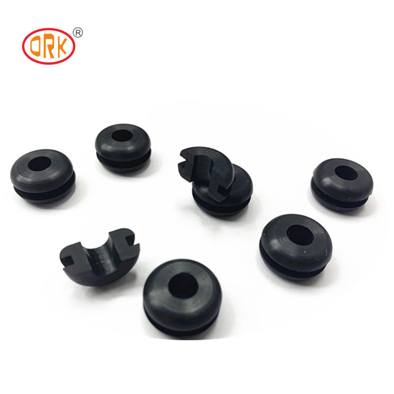 Phòng chống nhiệt tùy chỉnh Đen silicone cao su lỗ Grommets cắm / cáp cao su Grommet nhẫn cho phụ tùng xe hơi