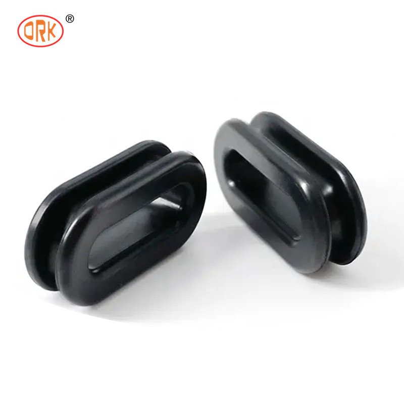 Công nghiệp lớp silicone cao su Grommets với sức mạnh kéo bảo vệ dây tùy chỉnh cáp điện bảo vệ