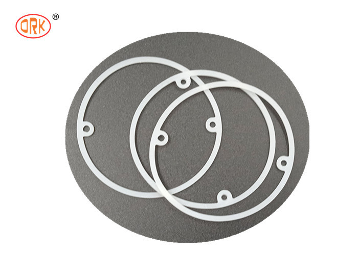 Bạch cao su không cháy silicone phẳng áp suất cao O vòng niêm phong tùy chỉnh kích thước