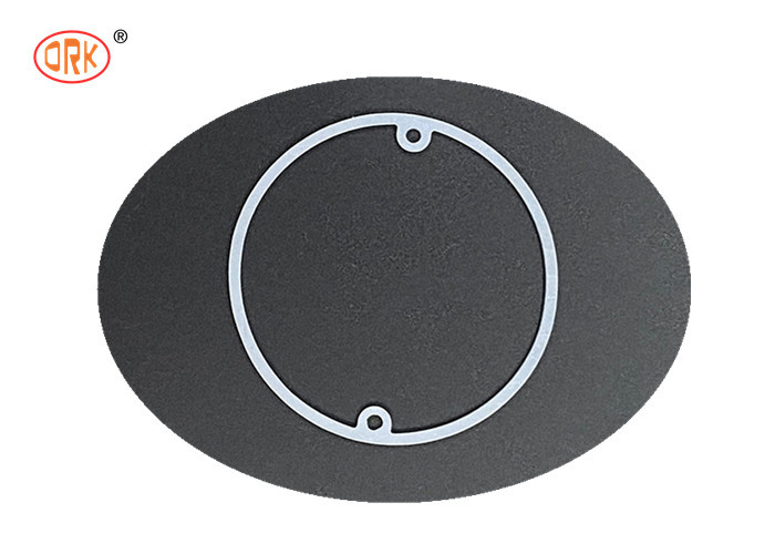 Bạch cao su không cháy silicone phẳng áp suất cao O vòng niêm phong tùy chỉnh kích thước