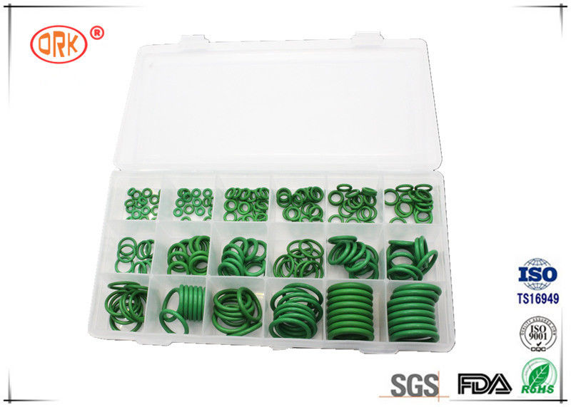 HNBR NBR 70 O Ring Kit Hộp Xanh kháng mài mòn tốt và chống rách