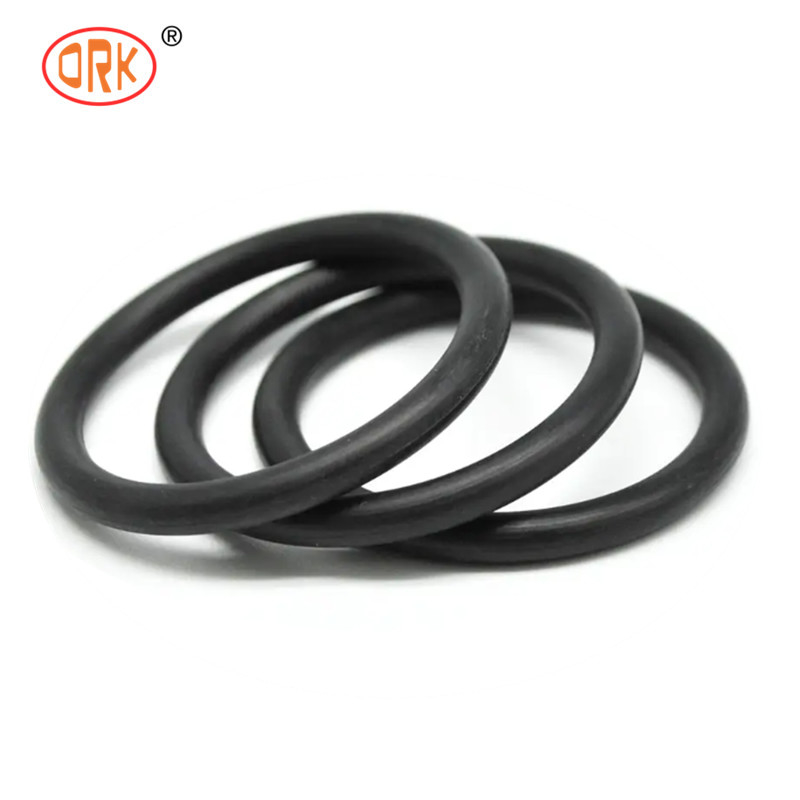 70 Shore A Goma Seal 13mm Đen silicone nhẫn cho các yêu cầu tương thích hóa học