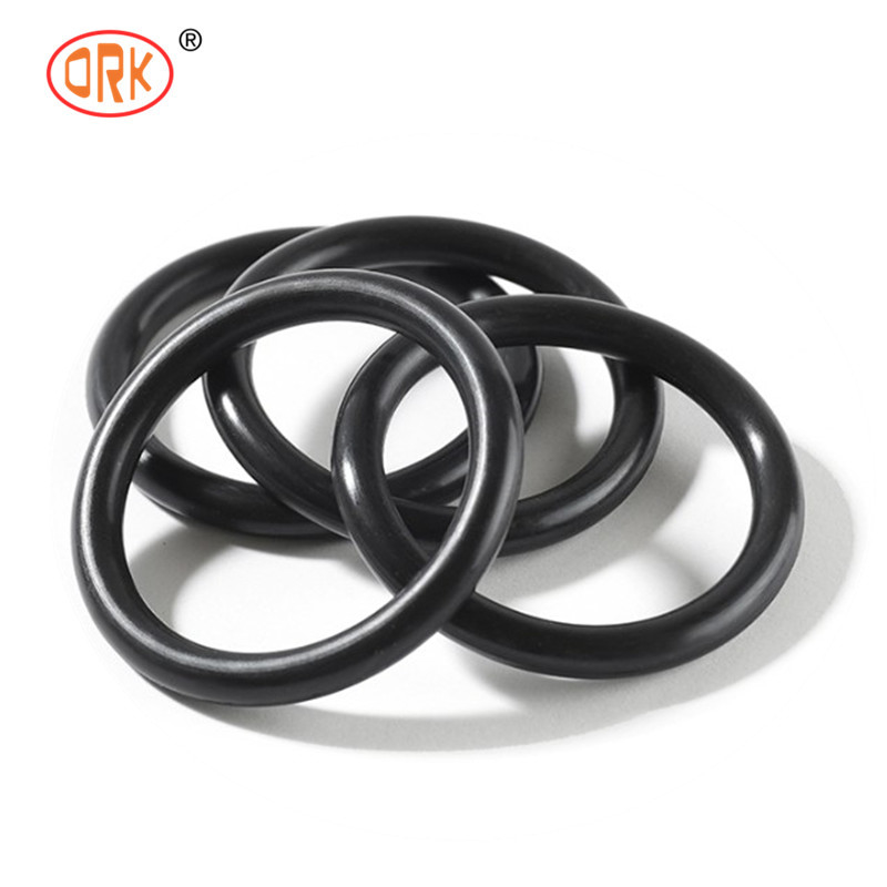 70 Shore A Goma Seal 13mm Đen silicone nhẫn cho các yêu cầu tương thích hóa học