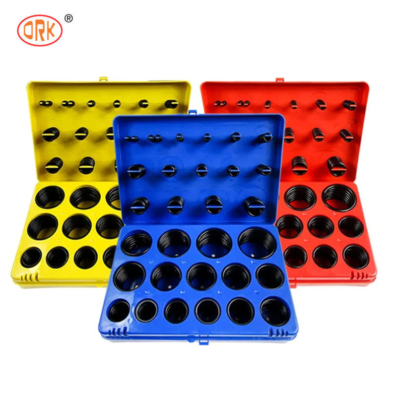 High Temp Silicone Metric Custom O Ring Seals Assortment Kit High Durable Oring kits Nhà sản xuất
