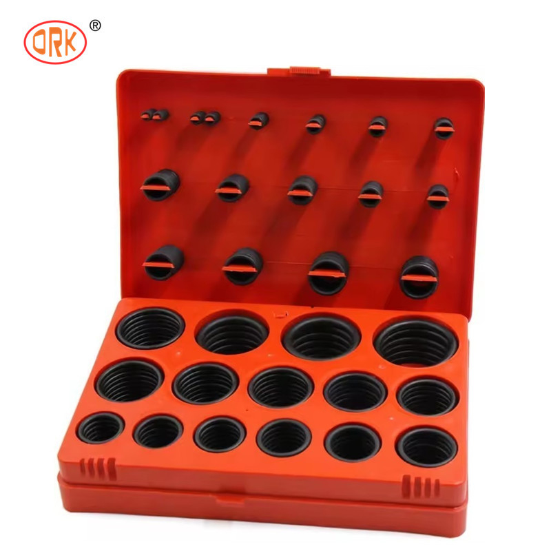 ORK Tiêu chuẩn phổ quát SAE Tiêu chuẩn 407PC cao bền ống nước cao su O Ring Kit
