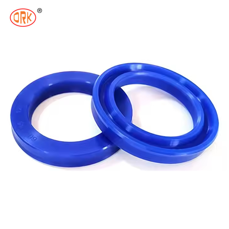 Phớt chặn dầu hình chữ U NBR màu xanh cho xi lanh thủy lực với khả năng chống mài mòn tuyệt vời và độ đàn hồi tốt