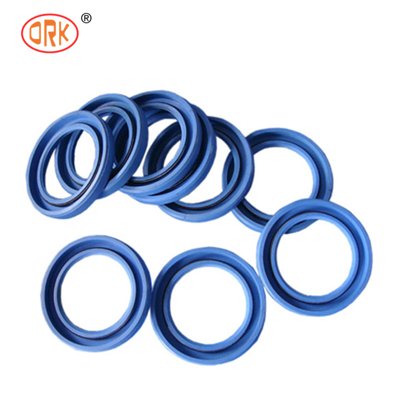 Phớt chặn dầu hình chữ U NBR màu xanh cho xi lanh thủy lực với khả năng chống mài mòn tuyệt vời và độ đàn hồi tốt