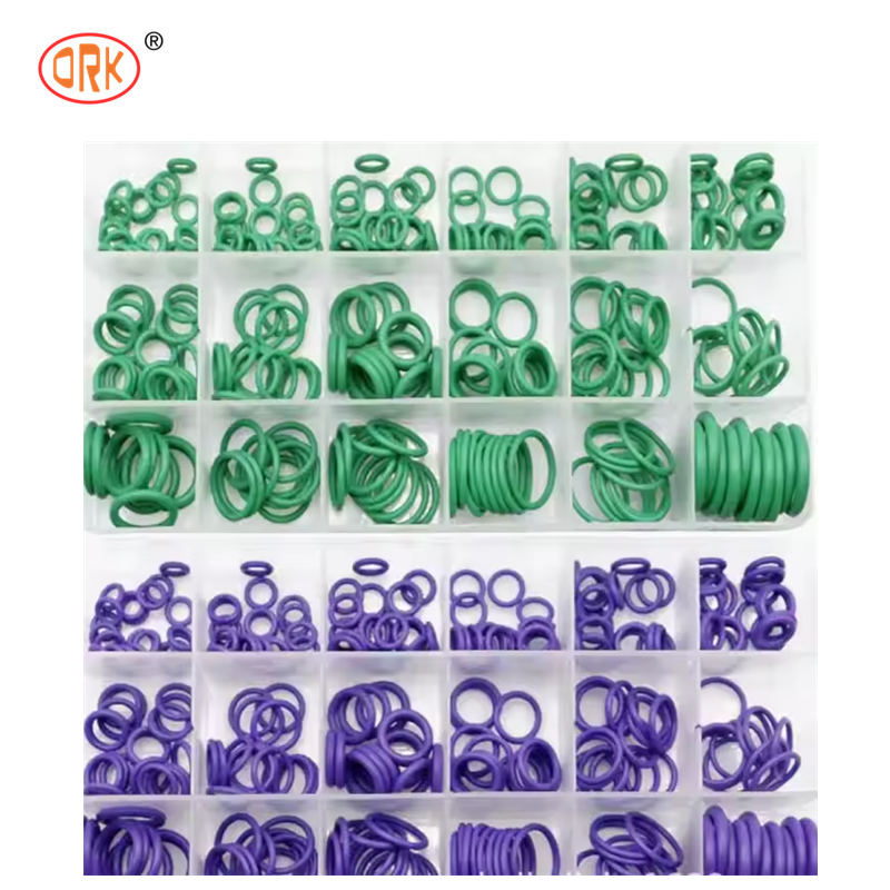 NBR Nitrile O Ring Kit, Bộ O-Ring cao su đa vật liệu, Nhẫn niêm phong chống rò rỉ, Thích hợp cho ô tô, máy đào, bảo trì đường ống